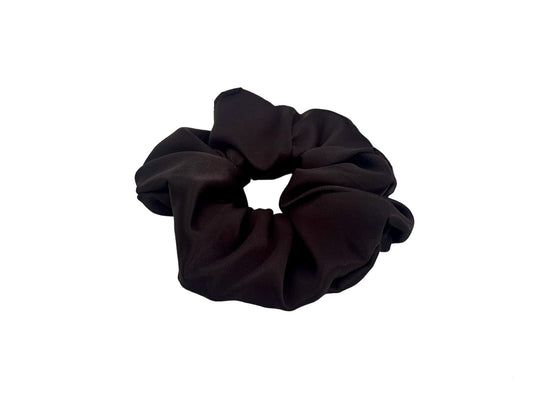 Scrunchie satin - Black