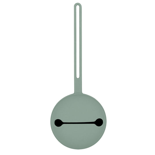 Silicone Pacifier Holder - Sage